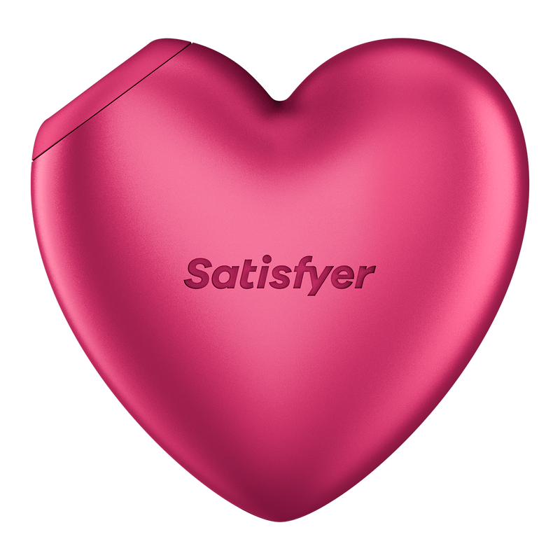 Satisfyer - Cutie Heart - Luchtdruk Vibrator - Op Batterijen - Roze-Erotiekvoordeel.nl