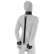 Kiotos - Spreader bar met lederen handboeien en collar