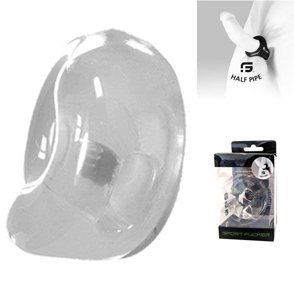 Sport Fucker - Half Pipe Cockring - Transparant