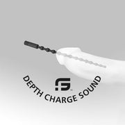 Sport Fucker - Depth Charge Sound - Dilator - Lange Plasbuisplug - Blauw-Erotiekvoordeel.nl