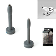 Sport Fucker - Cum Plug Kit - Spermstoppers - Siliconen - Grijs