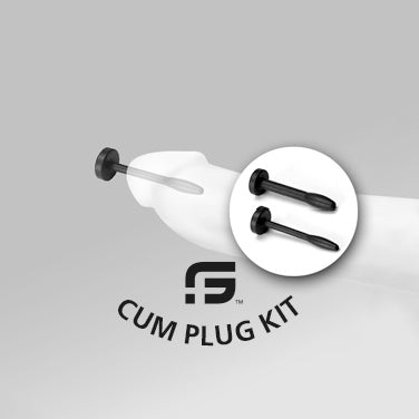 Sport Fucker - Cum Plug Kit - Spermstoppers - Siliconen - Blauw