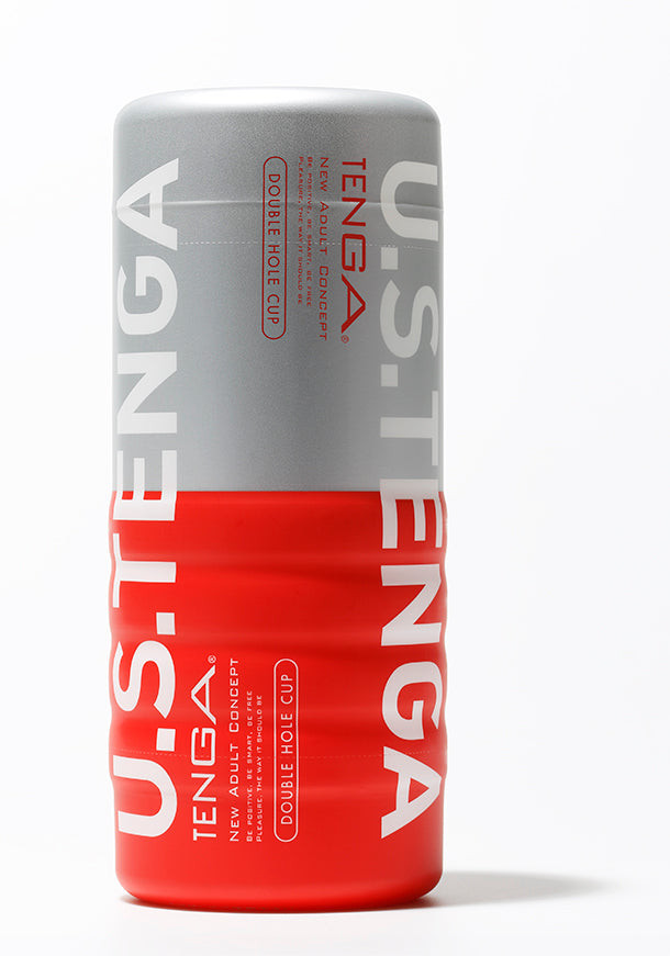 Tenga - Double Hole Cup Masturbator - Ultra Size
