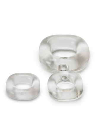 Sport Fucker - Boner Kit - Cockring En Ballstretcher - Transparant