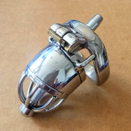 Stalen Peniskooi met Urethral plug