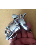 Stalen Peniskooi met Urethral plug