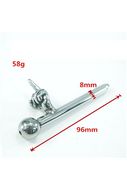 Penis Plug 8mm middelvinger