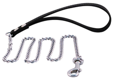 Mister B - Puppyriem handvat met ketting lang