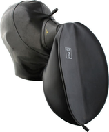 Mister B Rubber Hood met medisch masker en beademingsballon
