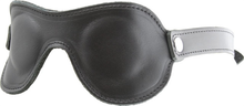Mister B - Eenvoudige leren blinddoek met gesp