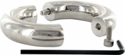 Mister B - Deelbare Ballstretcher - Ball Splitter - Cockring van RVS in diverse diameters