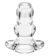 Double Tunnel Plug Large - transparant