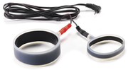 Rimba Electro Sex - Siliconen Cock Ringen Set Plat Model uni-polair - 2 Stuks
