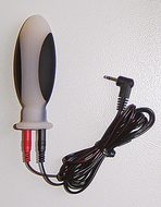 Rimba Electro Sex - Siliconen Dildo Plug Klein bi-polair 80 mm