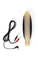Rimba Electro Sex - Siliconen Dildo Plug Groot bi-polair 155 mm