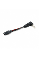 Rimba Electrosex - Adapter draad 2.5 mm jack male - 4 mm dc female