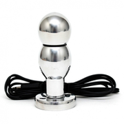 Rimba Electro Sex - Buttplug voor Electro Stimulatie - Bipolaire dildo - Diameter 35 mm - Lengte 10 cm
