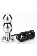 Rimba Electro Sex - Buttplug voor Electro Stimulatie - Bipolaire dildo - Diameter 35 mm - Lengte 10 cm