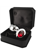 Rimba - Buttplug Groot Met Rood Kristal