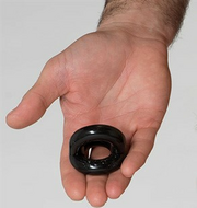 Sport Fucker Penisring en Ball Splitter- zwart