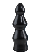 WAD - XXL Cobra Bal - XXL Anaal Dildo - 35 x 12 cm - Zwart