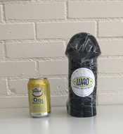 WAD - Urban Destroyer Anaal Dildo - 23.5 x 10 cm - Zwart