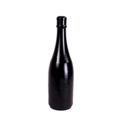All Black - Buttplug - Champagne Bottle - 34.5 x 9 cm - Medium