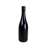 All Black - Buttplug - Champagne Bottle - 34.5 x 9 cm - Medium