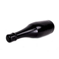 All Black - Buttplug - Champagne Bottle - 34.5 x 9 cm - Medium