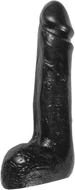 All Black - Zwarte realistische dildo - 20 cm
