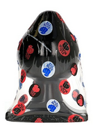 All Black - Buttplug - 19 x 11 cm - Zwart