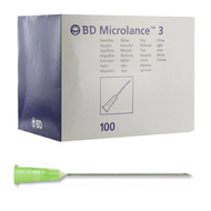 Injectienaald BD Microlance 21G 0,8x50mm groen