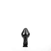 All Black - Big Boy Buttplug - 5 maten - Zwart-Erotiekvoordeel.nl
