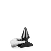 All Black - Extreme Anaal Plug - 18,5 x 7 cm - Zwart