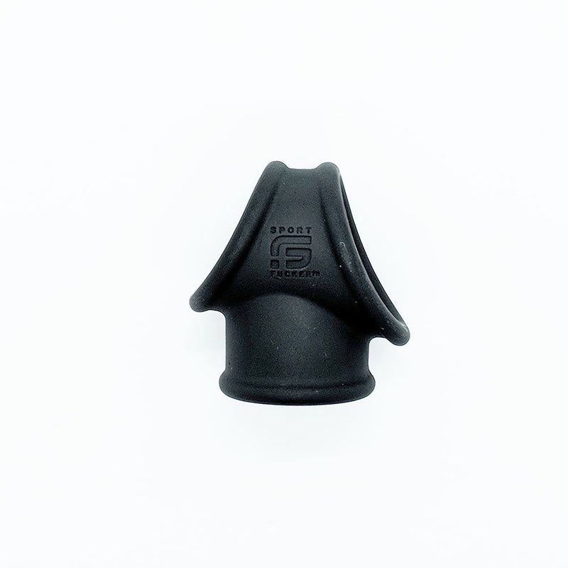 Sport Fucker - Siliconen Cock Tube - Cockring en Ballstretcher - Zwart