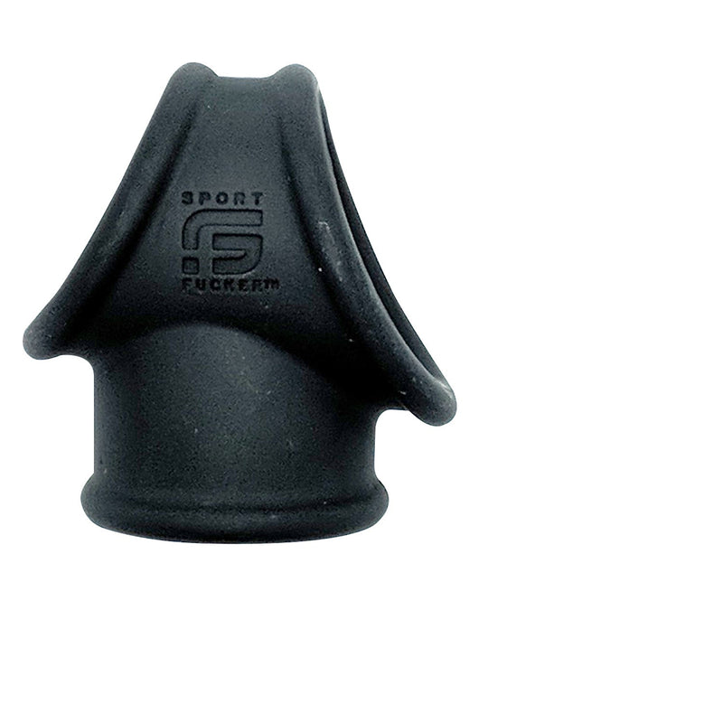 Sport Fucker - Siliconen Cock Tube - Cockring en Ballstretcher - Zwart