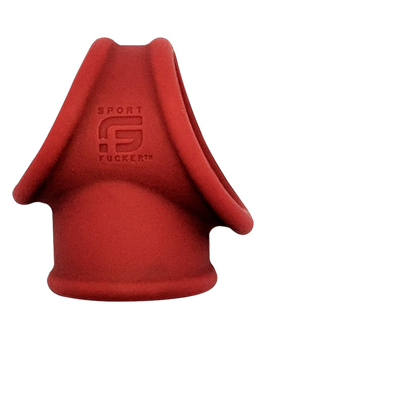 Sport Fucker - Siliconen Cock Tube - Cockring en Ballstretcher - Rood