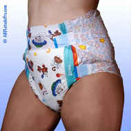 Crinklz Astronaut Luierbroek voor volwassenen