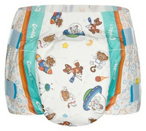 Crinklz Astronaut Luierbroek voor volwassenen