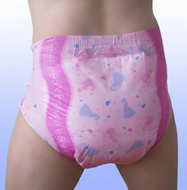Princess Roze Luierbroek voor volwassenen