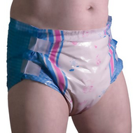 MyDiaper comfort luier voor volwassenen bont gekleurd