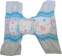 MyDiaper comfort luier voor volwassenen bont gekleurd