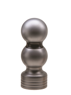 E-Stim Systems - Electrosex New Black Collection Dildo Plug - Medium