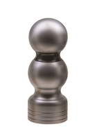 E-Stim Systems - Electrosex New Black Collection Dildo Plug - large