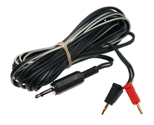 E-Stim Systems - Electrosex Elektrokabel 3,5 mm male naar 2 mm male