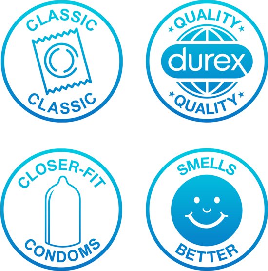 Durex - Classic Natural Condooms - 3 stuks