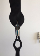 ESCW Toys Stalen kuisheidsgordel met dildo