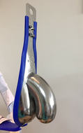 ESCW Toys Stalen kuisheidsgordel heren blauw