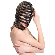 ESCW Toys Riemen bondage masker kunstleer