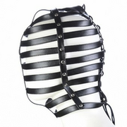 ESCW Toys Riemen bondage masker kunstleer
